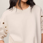Z Supply | Axel Grommet Sweatshirt | Sweetest Stitch Boutique RVA