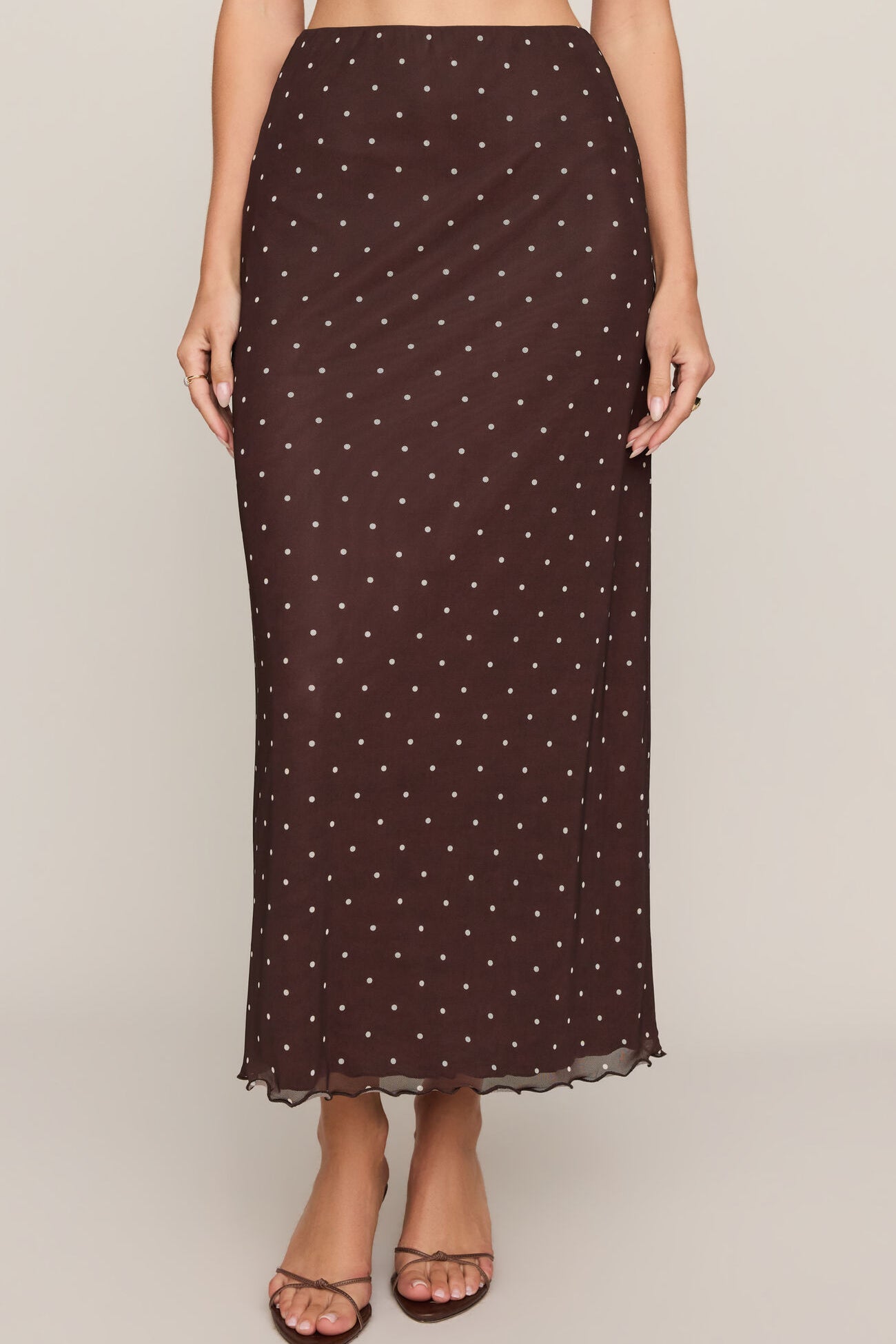 Z Supply | Eda Polka Dot Midi Skirt | Sweetest Stitch Boutique RVA
