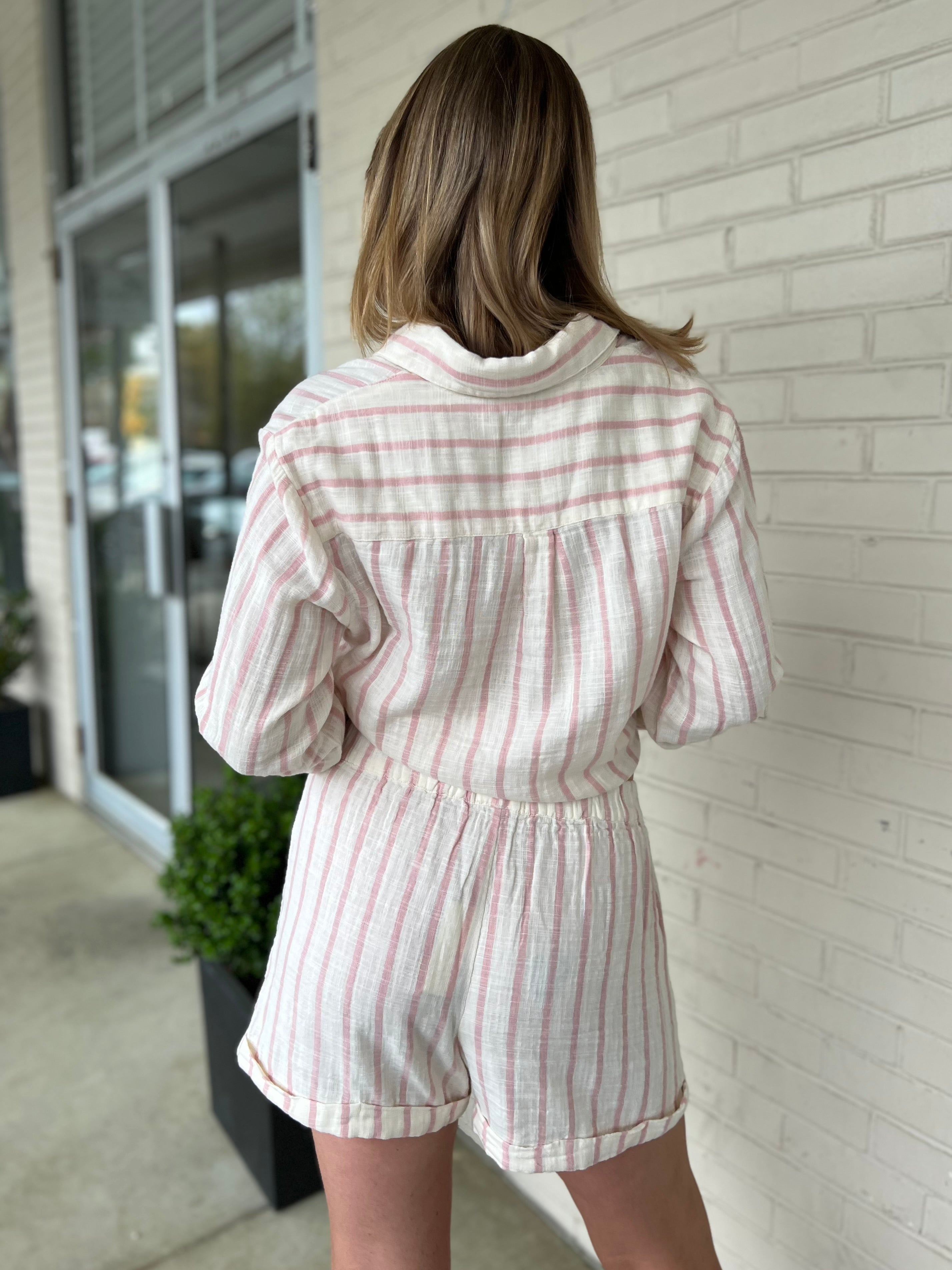 Z Supply | Morning Stripe Shorts | Sweetest Stitch