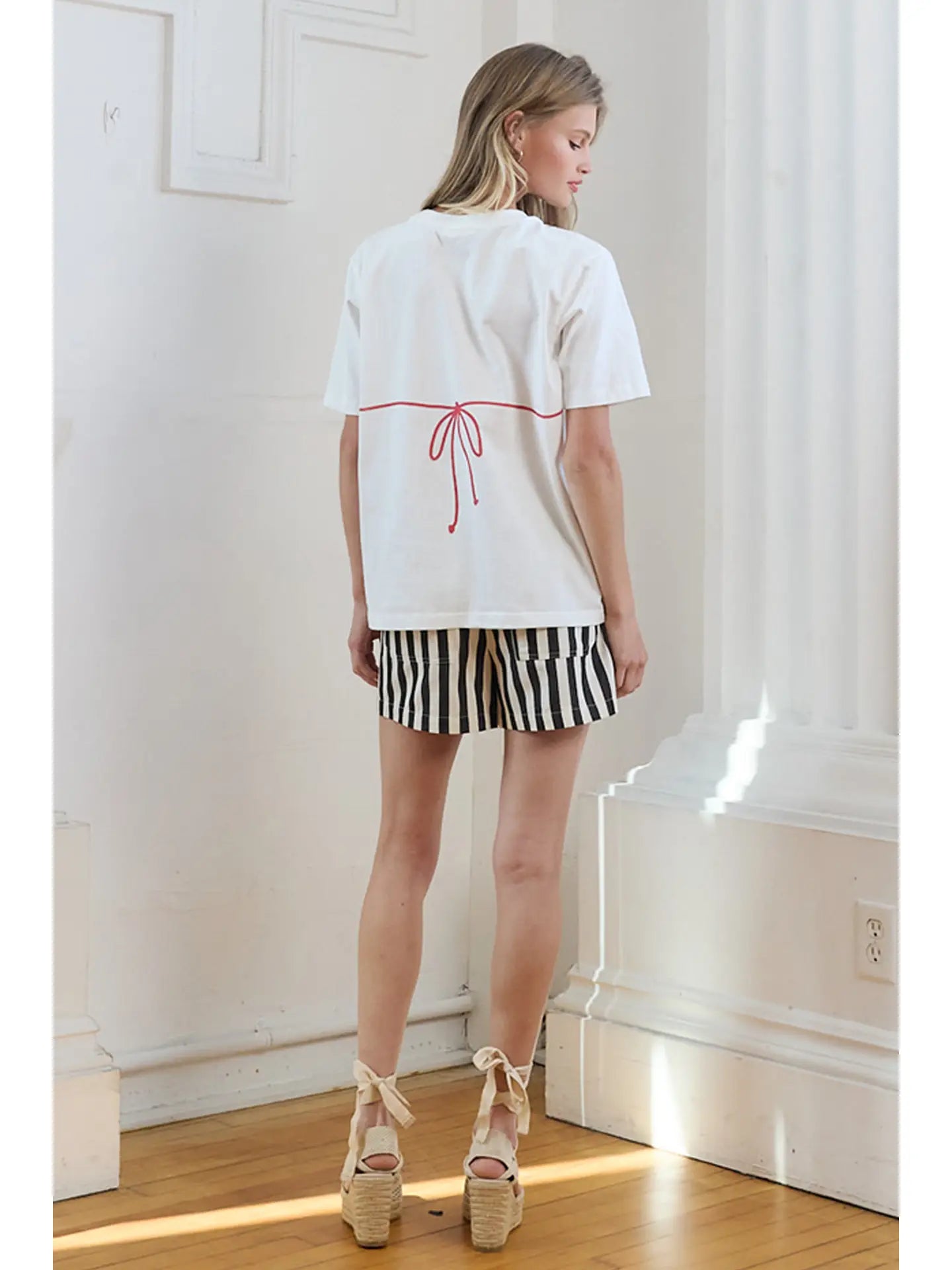 Raisonnel | Carla Sequin Bikini Graphic Tee | Sweetest Stitch Boutique