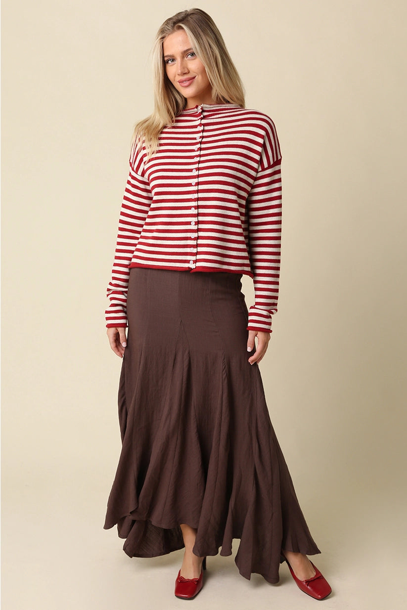 Olivaceous | Michelle Striped Cardigan | Sweetest Stitch Boutique RVA