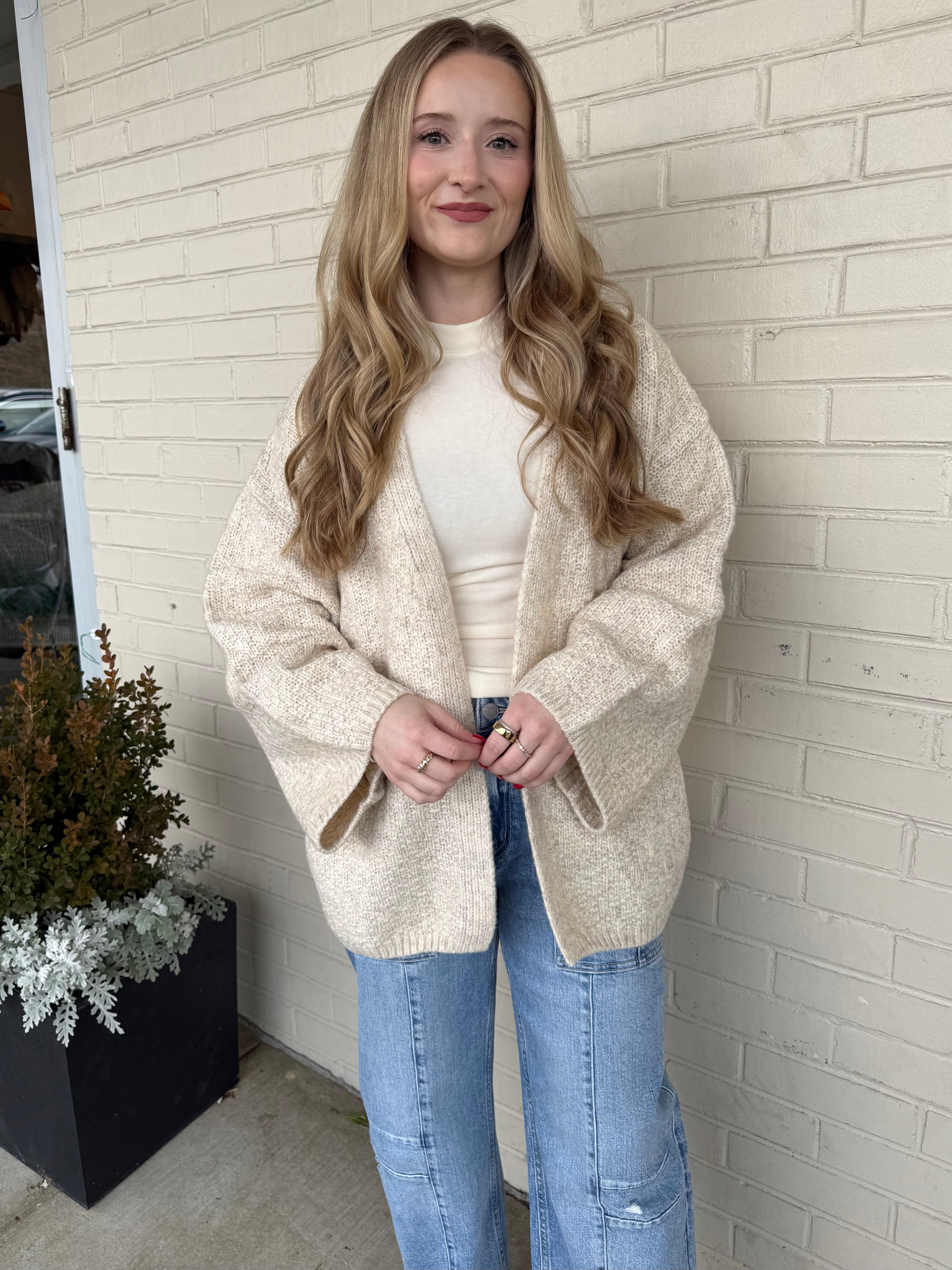 By Together | Chaya Open Front Sweater | Sweetest Stitch