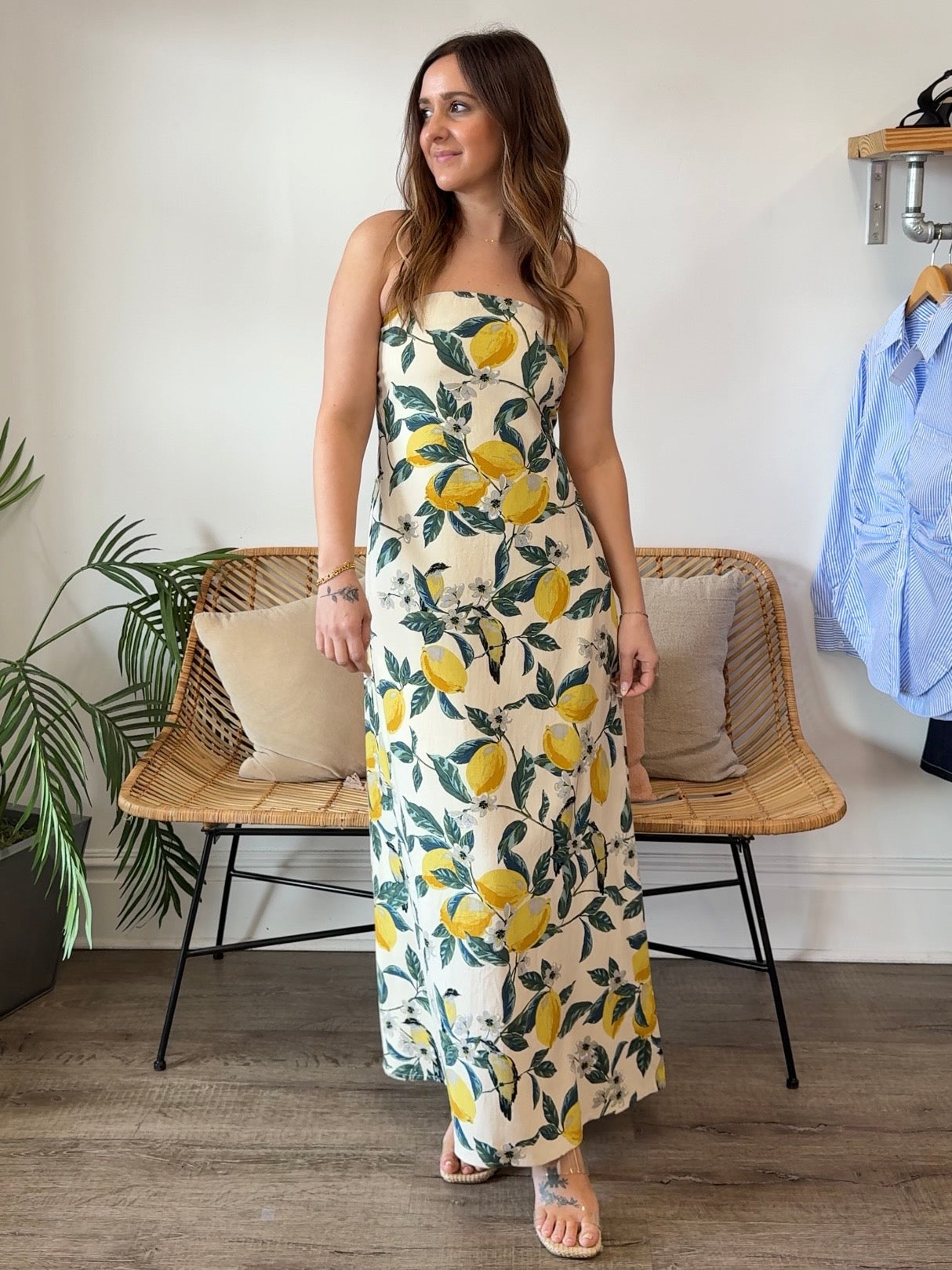 Dress Forum | Vanessa Strapless Midi Dress | Sweetest Stitch