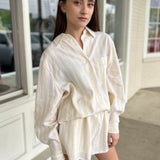 By Together | Salvador Striped Button Down Shirt | Sweetest Stitch