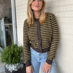 Grade & Gather | Evangeline Striped Cardigan | Sweetest Stitch