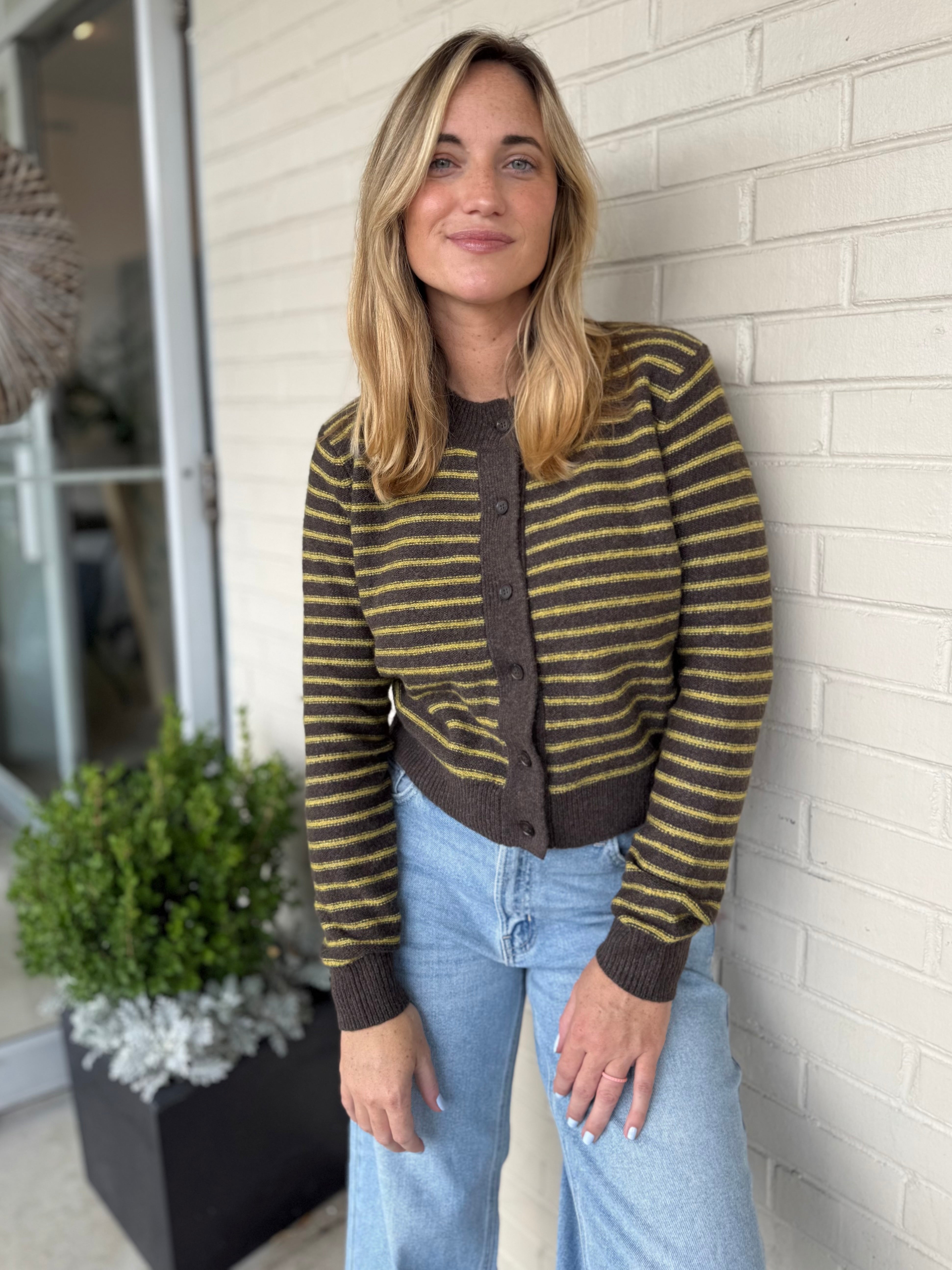 Grade & Gather | Evangeline Striped Cardigan | Sweetest Stitch