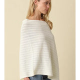 Olivaceous | Lilia Knit Poncho | Sweetest Stitch Boutique Richmond VA