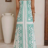 Sundayup | Paisley Midi Dress - Green | Sweetest Stitch Boutique RVA