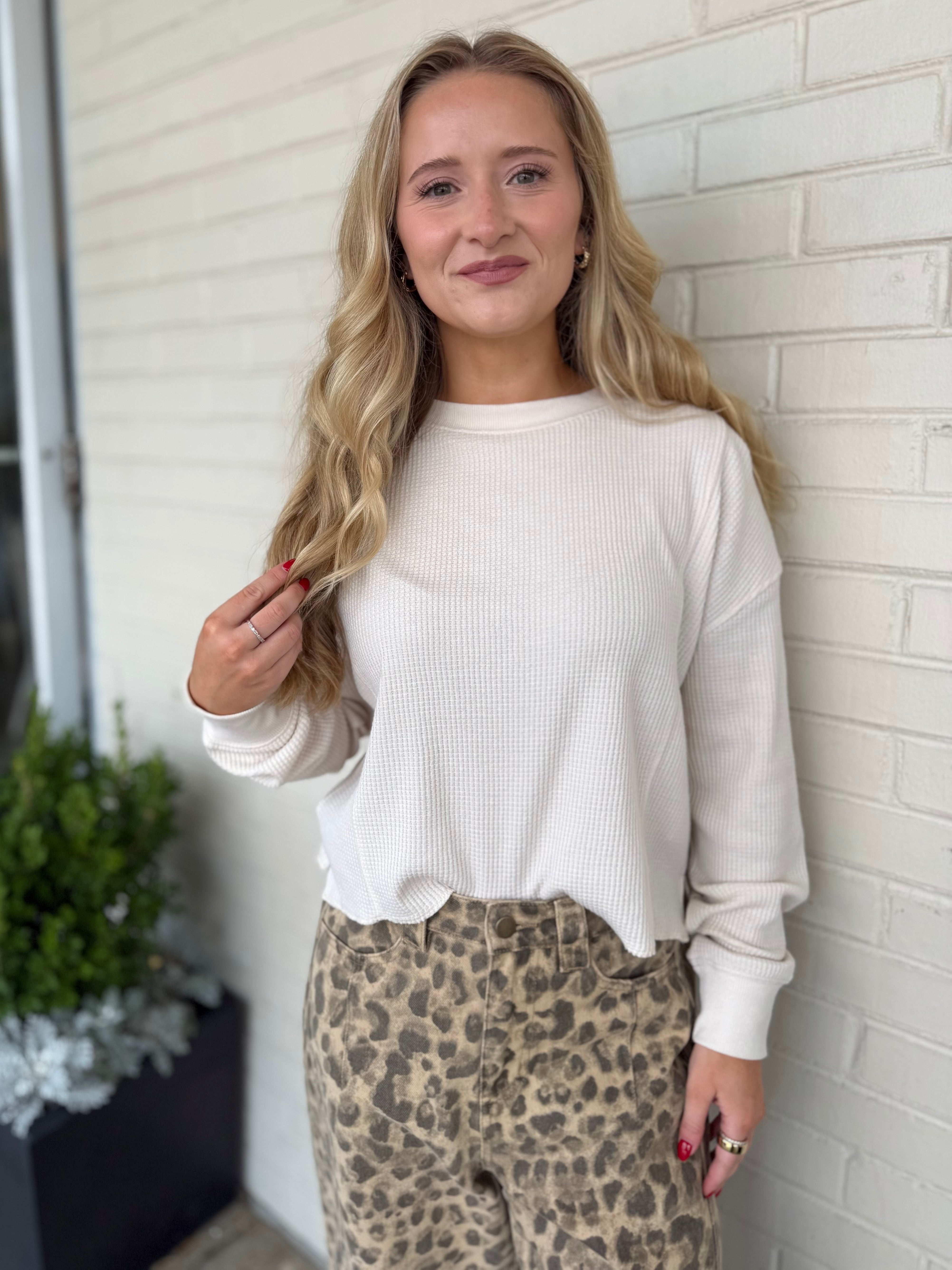 Z Supply | Angela Mini Thermal Top | Sweetest Stitch Boutique