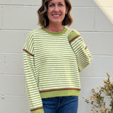 Entro | Joanna Striped Sweater | Sweetest Stitch Boutique Richmond VA