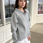 Z Supply| Gray Sonata Sweatshirt | Sweetest Stitch Boutique