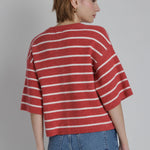 Aureum | Audrey Striped Knit Cardigan | Sweetest Stitch Boutique RVA