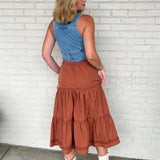 Strut & Bolt | Top Tier Midi Skirt | Sweetest Stitch Boutique