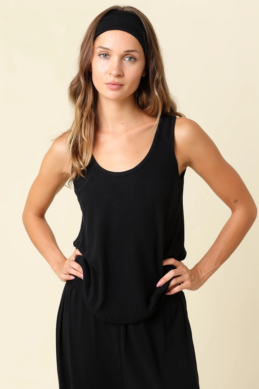 Olivaceous | Penelope Scoop Neck Tank | Sweetest Stitch Boutique RVA