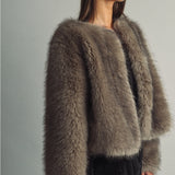 Miou Muse | Lottie Faux Fur Jacket | Sweetest Stitch Boutique Richmond