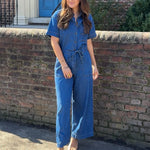 Z Supply | Elsie Denim Jumpsuit | Sweetest Stitch Boutique Richmond