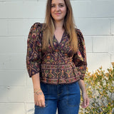 Olivaceous | Eloise Floral Blouse | Sweetest Stitch Boutique Richmond