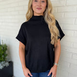 Entro | Noelle Mock Neck Top | Sweetest Stitch Boutique Richmond