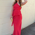 Nude Lucy | Amaya Cupro Maxi Skirt | Sweetest Stitch Boutique RVA