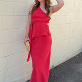 Nude Lucy | Amaya Cupro Maxi Skirt | Sweetest Stitch Boutique RVA