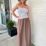 Miou Muse | Everly Drop Waist Maxi Dress | Sweetest Stitch