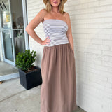 Miou Muse | Everly Drop Waist Maxi Dress | Sweetest Stitch