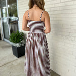 Pinch | Mackenzie Striped Midi Dress | Sweetest Stitch Boutique
