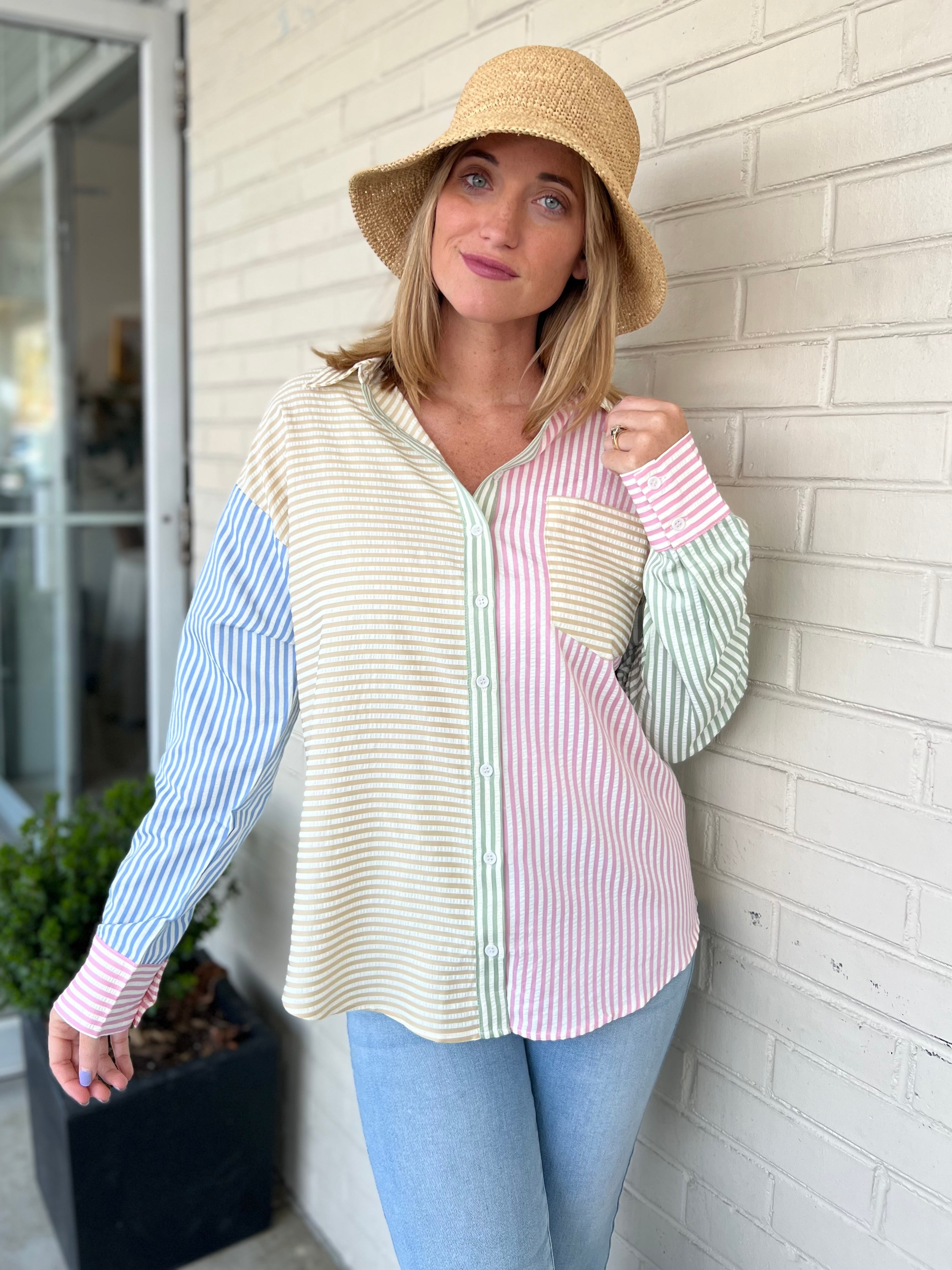 Idem Ditto | Penelope Button Down Shirt | Sweetest Stitch