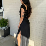 Dress Forum | Sutton Satin Lace Maxi Dress | Sweetest Stitch Boutique