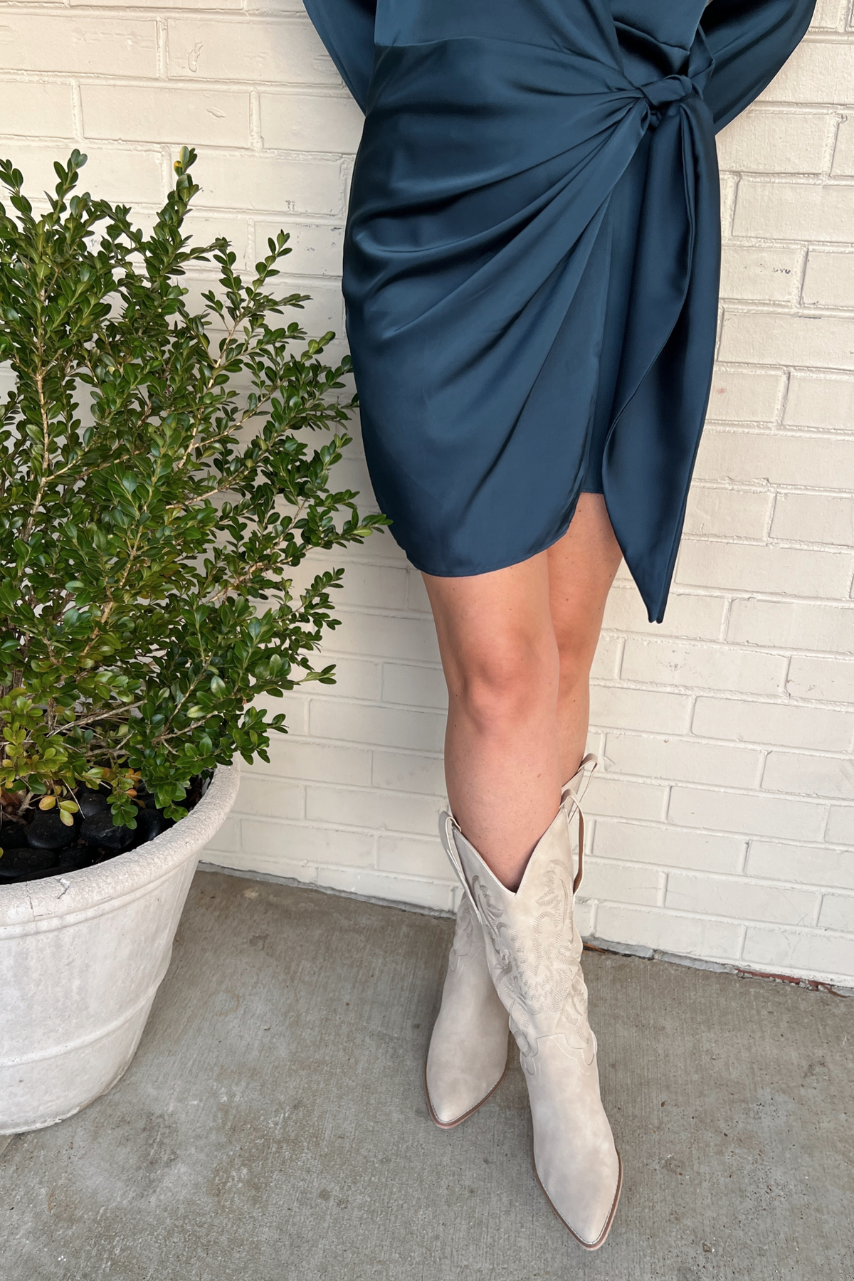 Dress Forum | Teal Wrap Dress | Sweetest Stitch Online Boutique