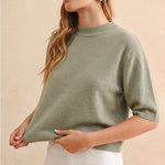 Miou Muse | Monica Short Sleeve Sweater | Sweetest Stitch Boutique