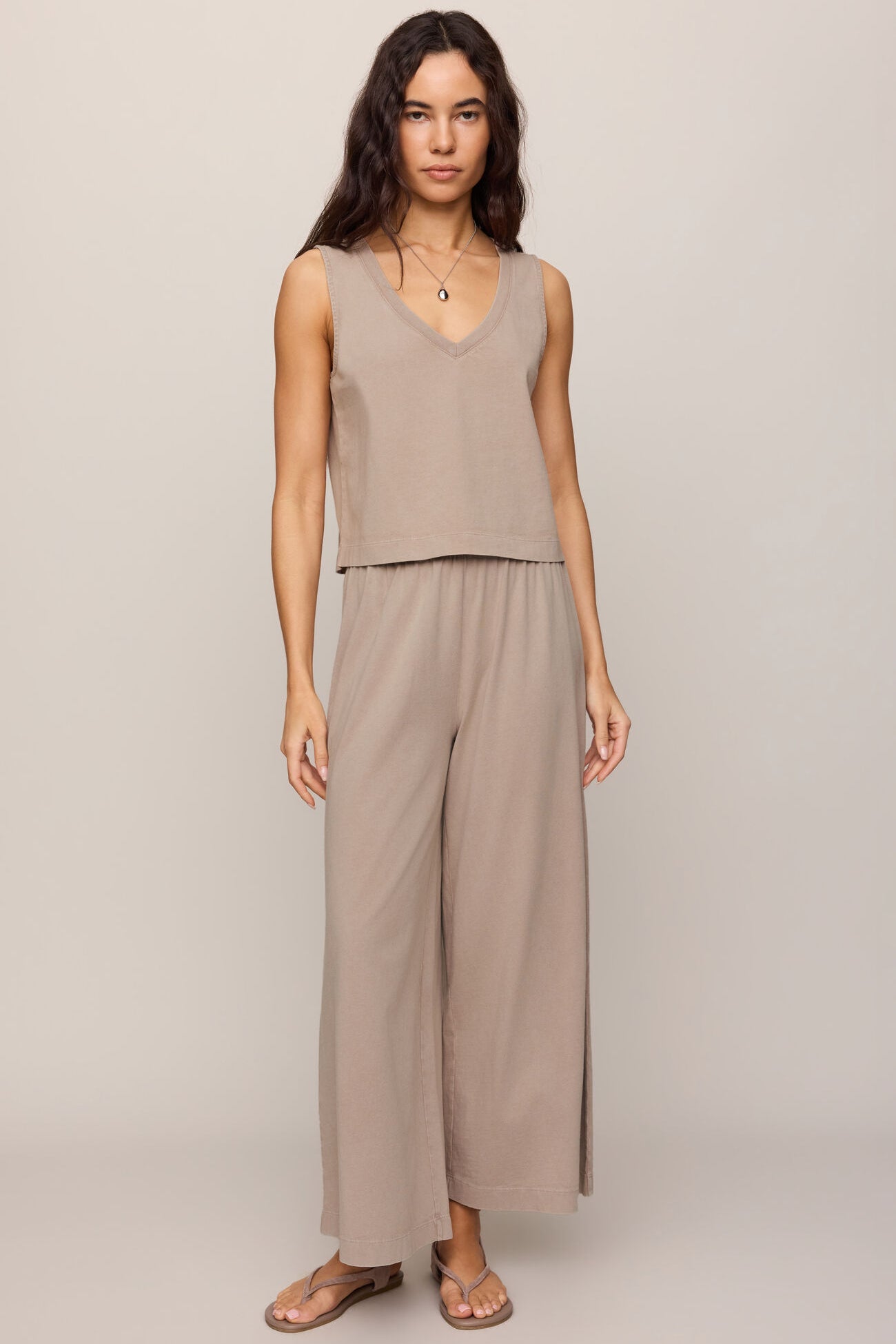 Z Supply | Scout Flare Pant - Stone Gray | Sweetest Stitch Boutique