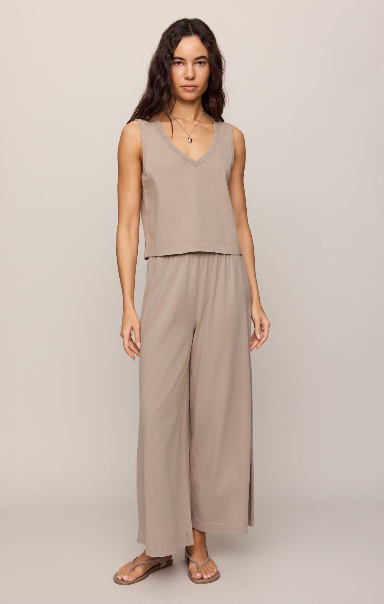 Z Supply | Scout Flare Pant - Stone Gray | Sweetest Stitch Boutique