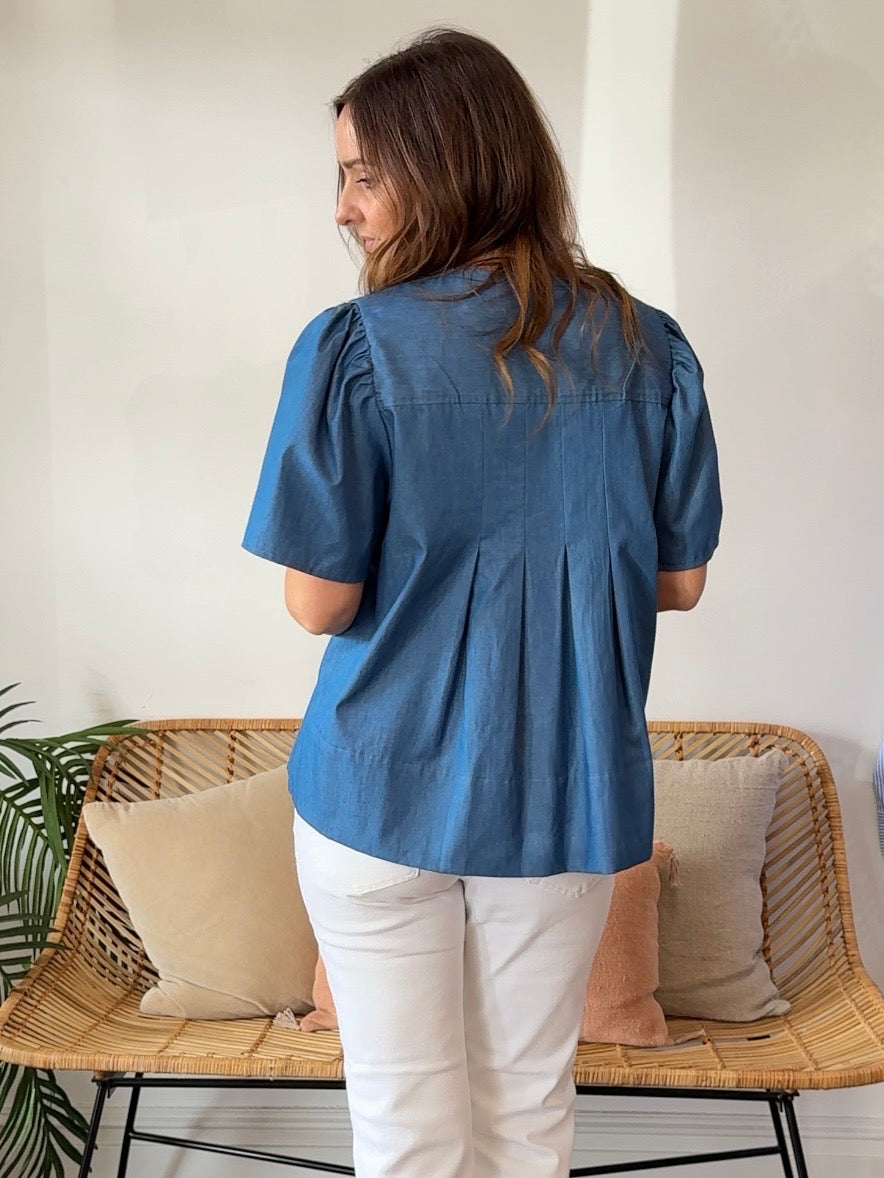 THML | Demi V-Neck Top | Sweetest Stitch Boutique Richmond