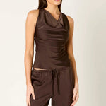 NIA | Cosimo Sleeveless Cowl Neck Top | Sweetest Stitch Boutique
