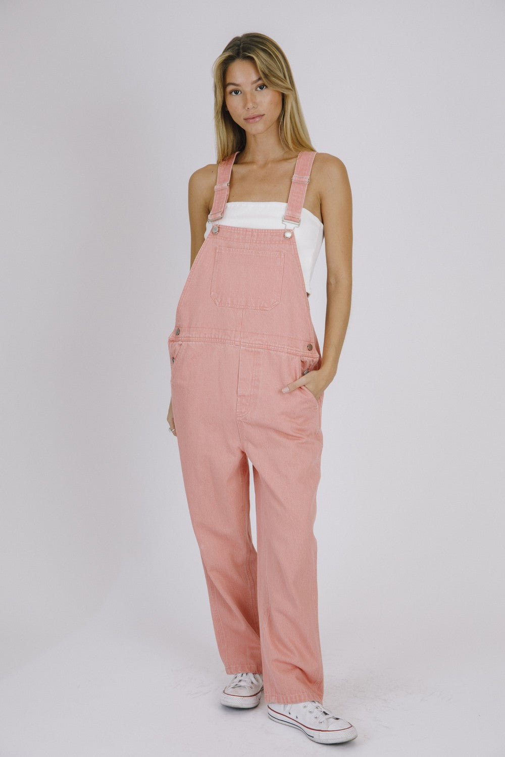 Storia | Pink Overall Pants | Sweetest Stitch Women's Online Shop