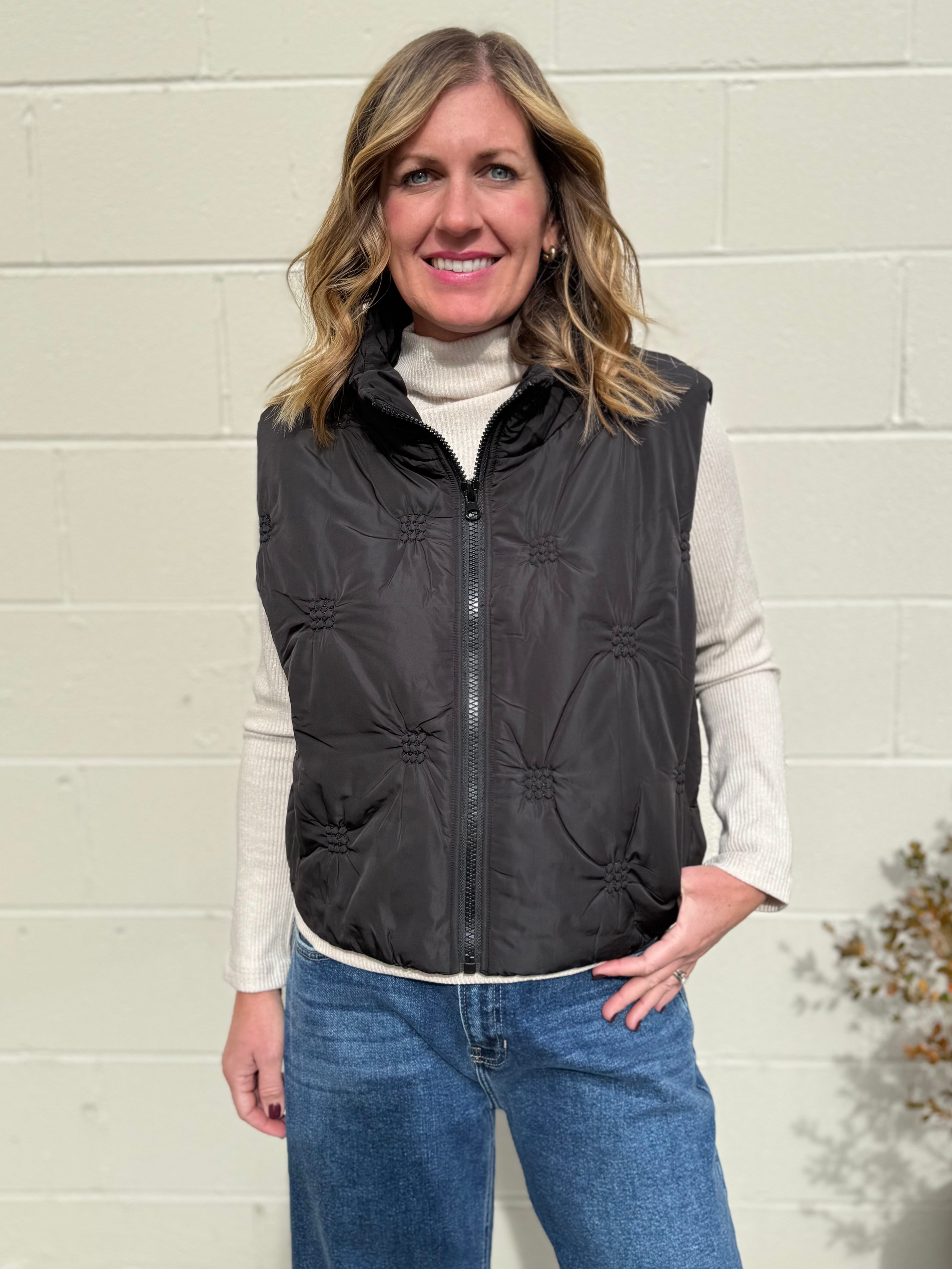 Entro | Millie Puffer Vest | Sweetest Stitch Boutique Richmond