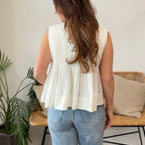 THML | Macie Sleeveless Babydoll Top | Sweetest Stitch Boutique RVA