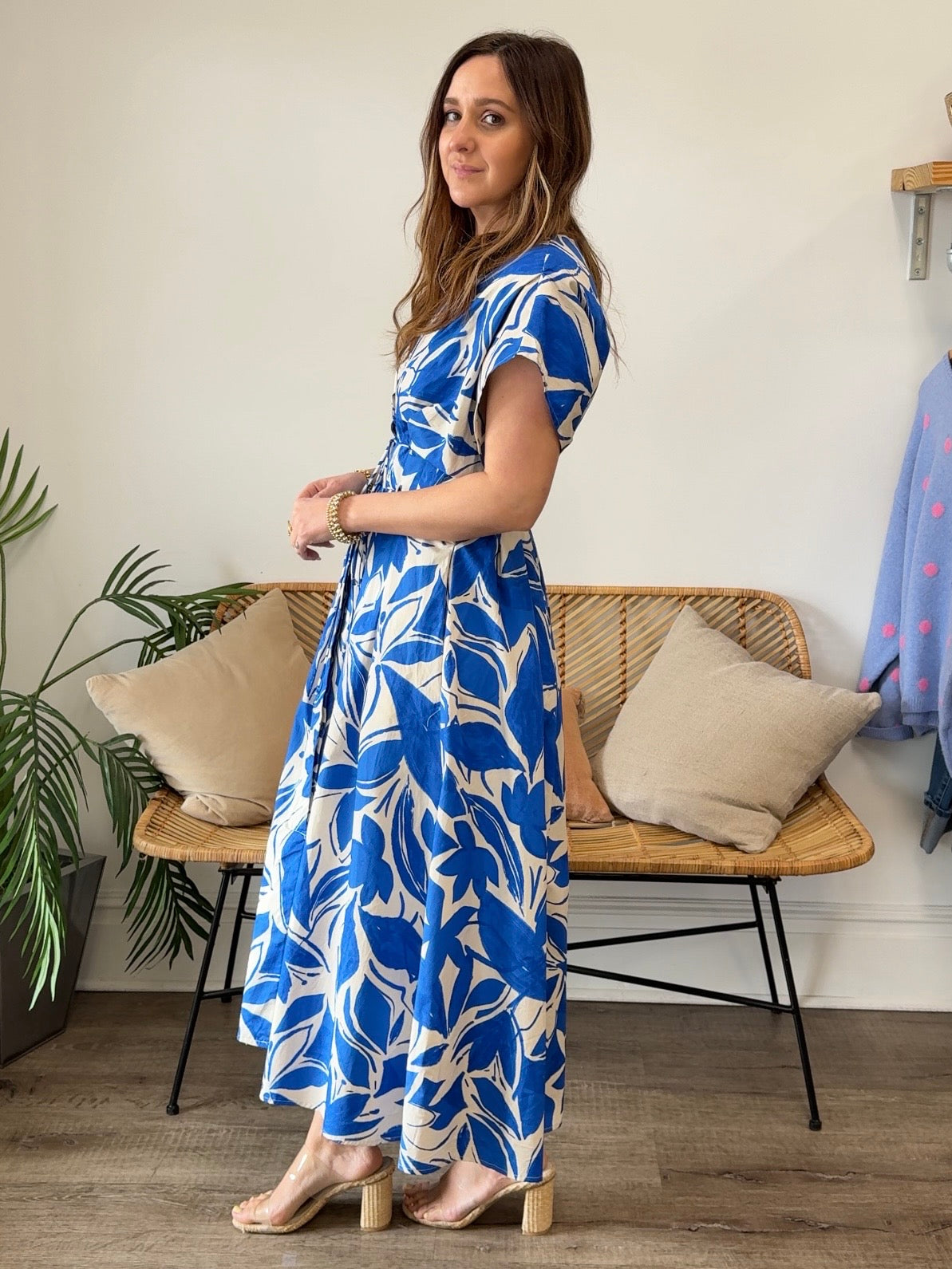 Dress Forum | Cassie Short Sleeve Midi Dress | Sweetest Stitch RVA