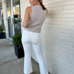 Just Black Denim | Cropped Flare Jeans | Sweetest Stitch