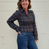 Olivaceous | Ginny Plaid Top | Sweetest Stitch Boutique Richmond VA
