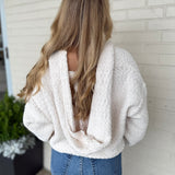 Storia | Alivia Cropped Hooded Sweater | Sweetest Stitch Boutique