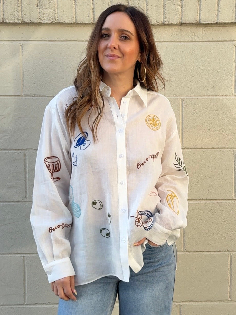 ASTR The Label | Lisa Button Down Shirt | Sweetest Stitch Boutique
