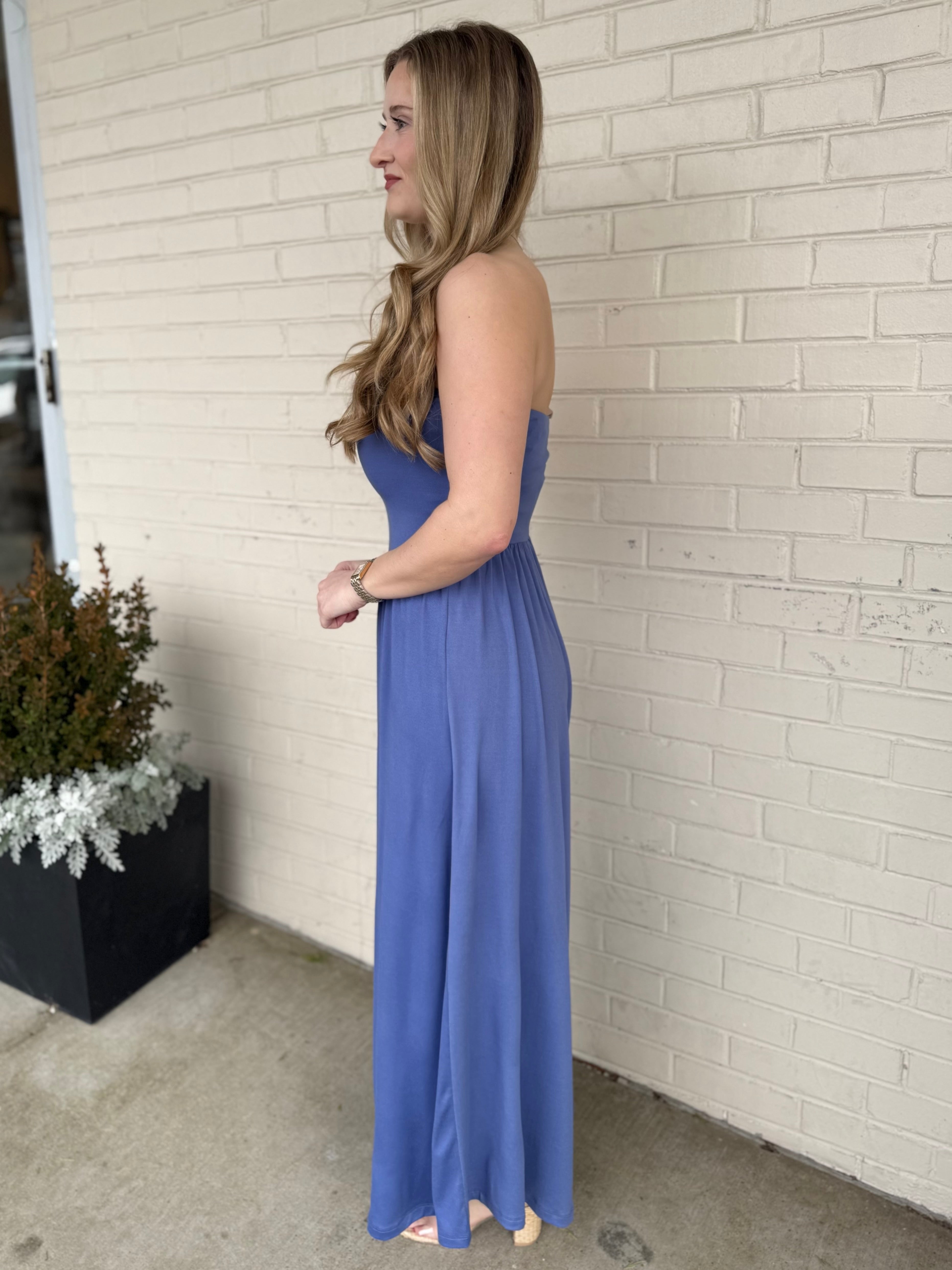 By Together | Cassandra Strapless Jumpsuit | Sweetest Stitch