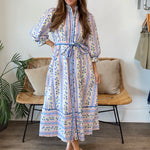 Entro | Shelley Floral Midi Dress | Sweetest Stitch Boutique Richmond