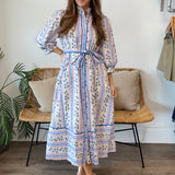 Entro | Shelley Floral Midi Dress | Sweetest Stitch Boutique Richmond