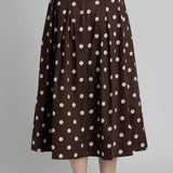 Aureum | Vivienne Polka Dot Midi Skirt | Sweetest Stitch Boutique RVA
