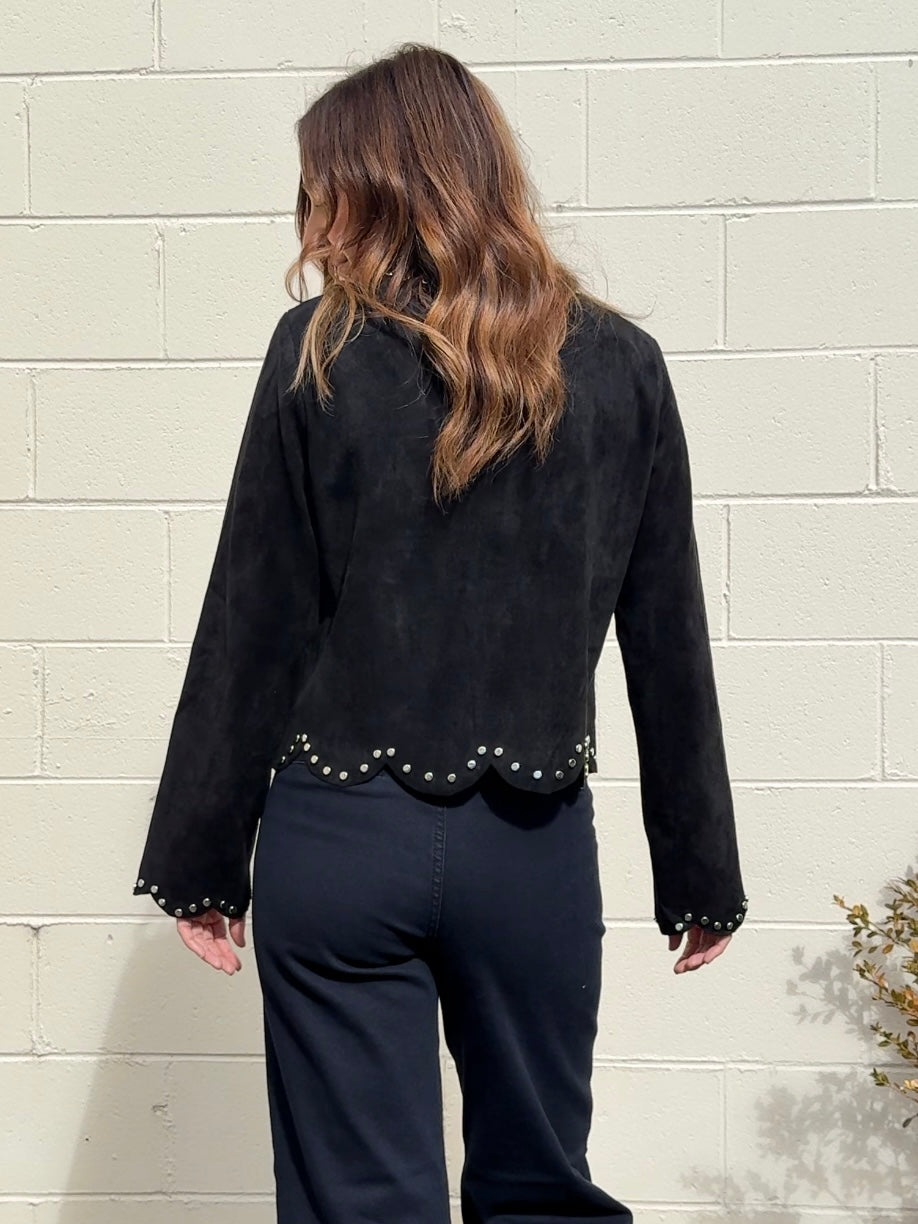 Fore | Selene Scalloped Hem Jacket | Sweetest Stitch Boutique