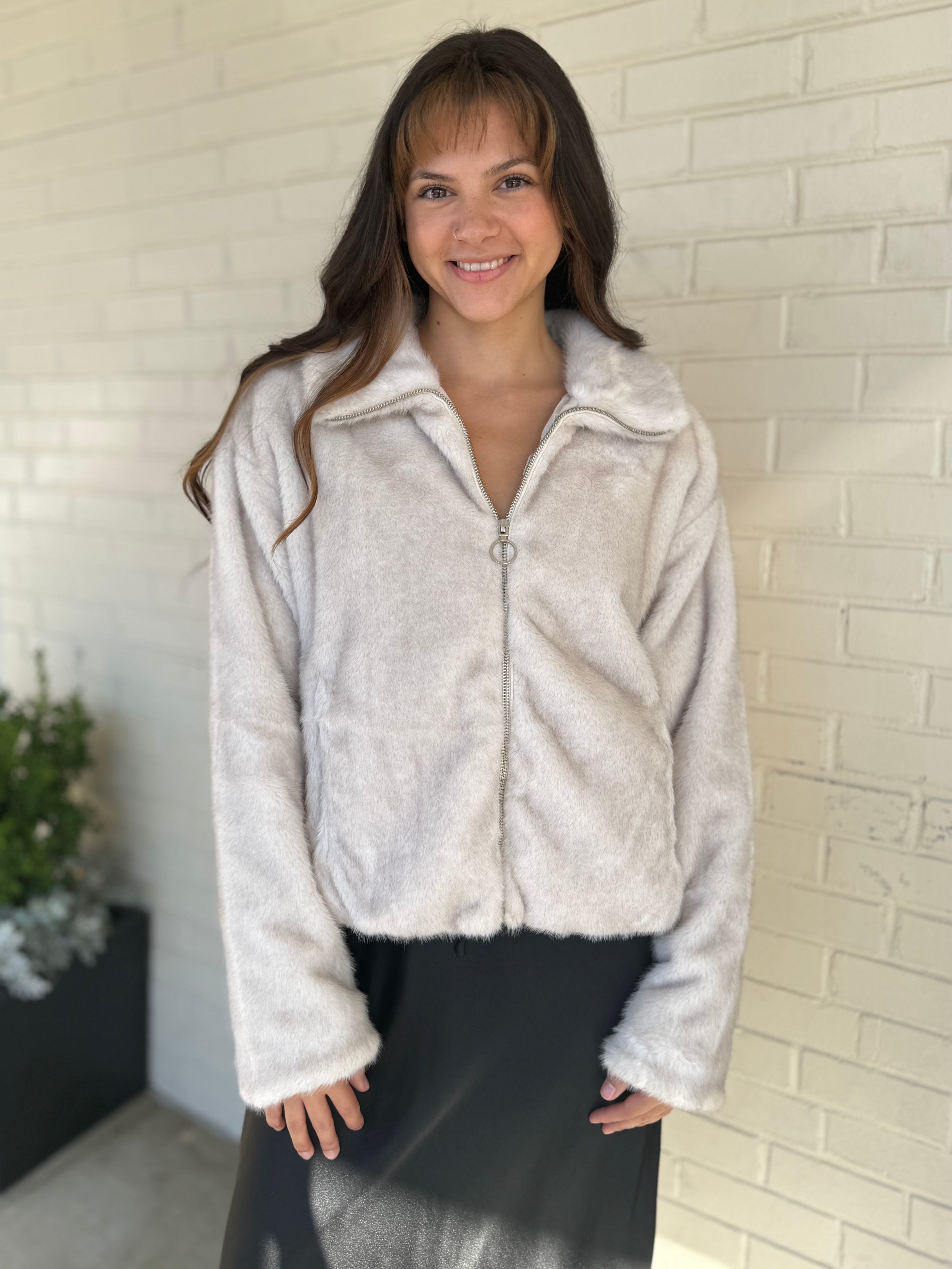 Z Supply | Amethyst Faux Fur Jacket | Sweetest Stitch