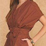 Strut & Bolt | Stacey V-Neck Mini Dress | Sweetest Stitch Boutique RVA